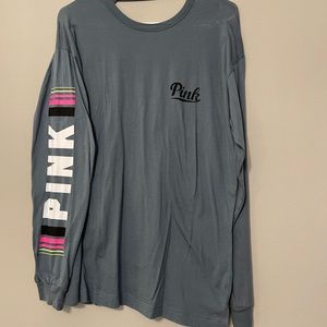 PINK keyhole back long sleeve